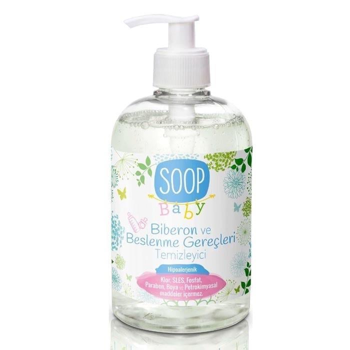 Soop Baby Biberon ve Beslenme Gereçleri Temizleyici 500ml
