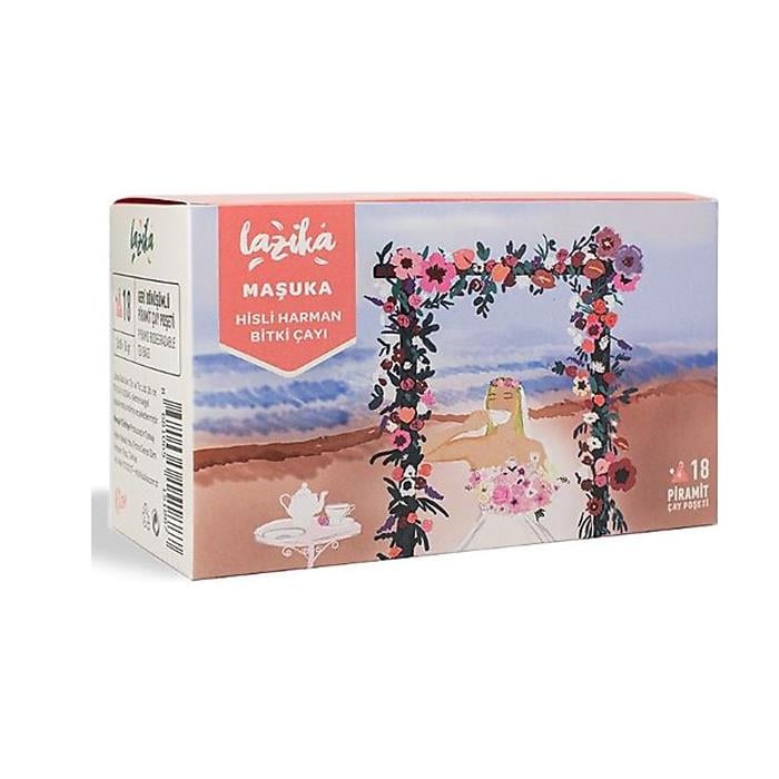 Lazika Hisli Harman Maşuka Bitki Çayı 18 poşet