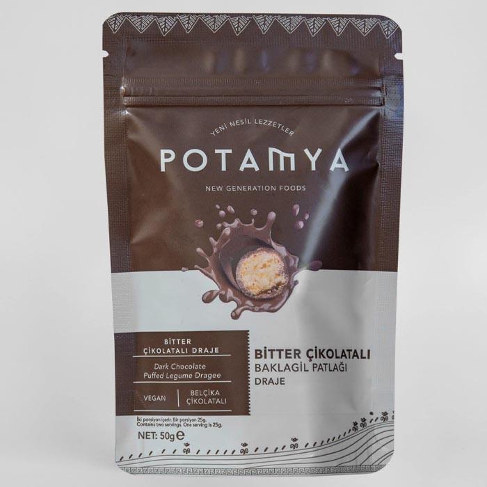 Potamya Çikolatalı Baklagil Patlağı 50g
