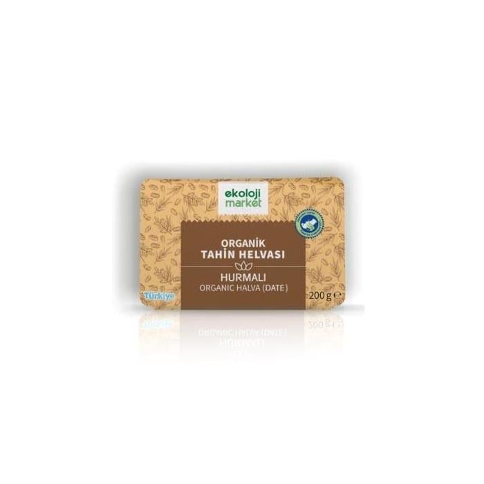 Ekoloji Market Organik Helva Hurmalı 200g