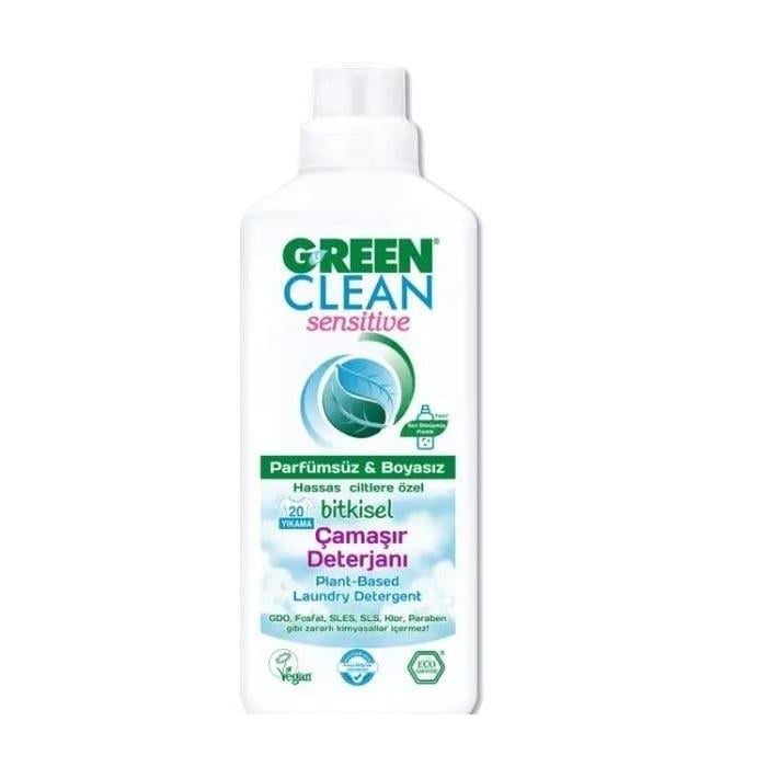 Green Clean Sensitive Çamaşır Deterjanı 1 lt