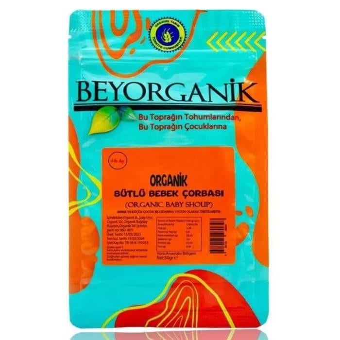 Beyorganik Organik Sütlü Bebek Çorbası 50g