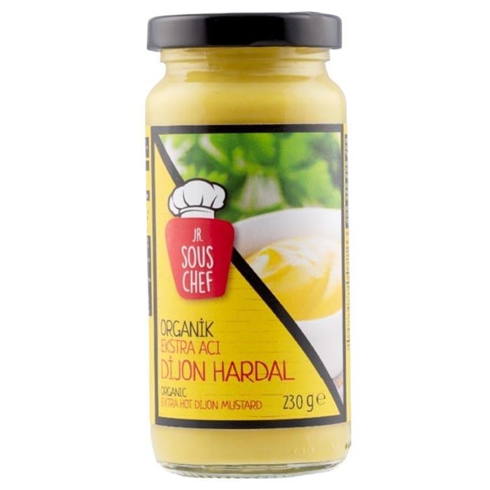 Jr Sous Chef Organik Ekstra Acı Dijon Hardal 210g