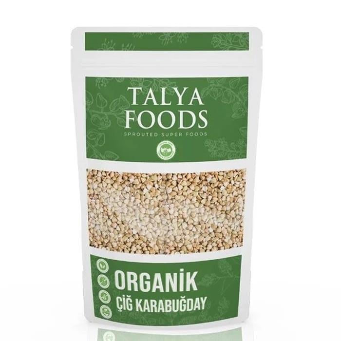 Talya Foods Organik Glütensiz Çiğ Karabuğday Tane 500g