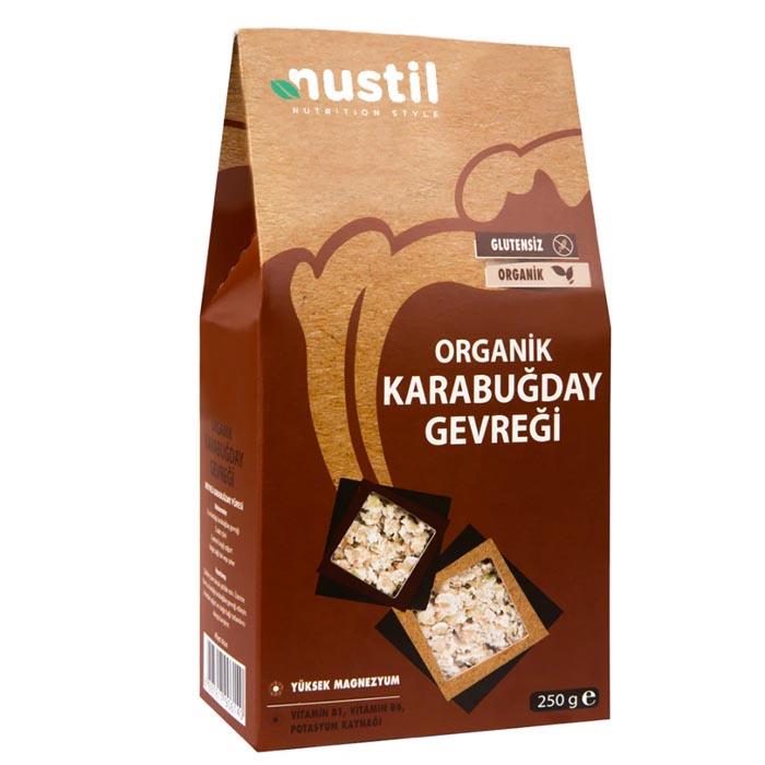 Nustil Organik Glutensiz Karabuğday Gevreği 250g