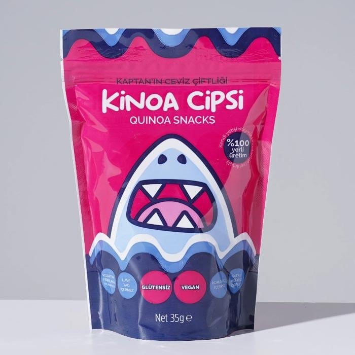 Kaptanın Ceviz Çiftliği Kinoa Cipsi 35g
