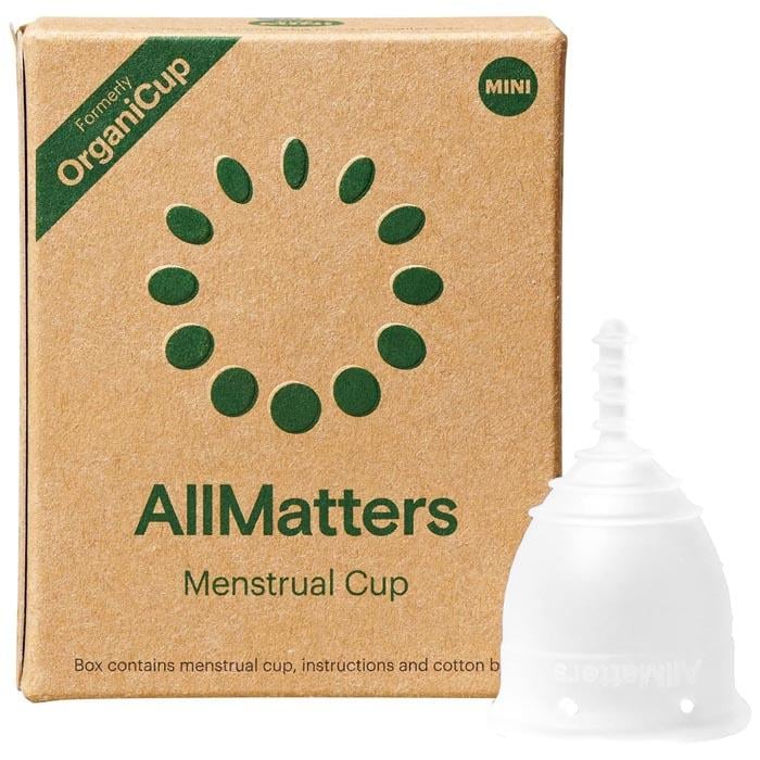 AllMatters OrganiCup Adet Kabı Mini (Genç Kızlar)