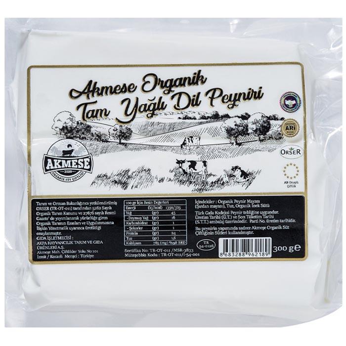 Akmeşe Organik Dil Peyniri 300g