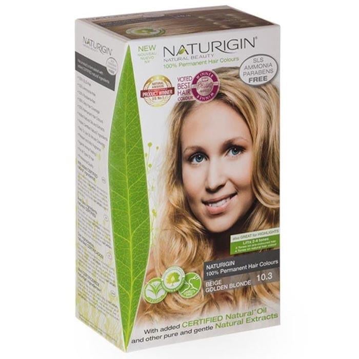 Naturigin Organik İçerikli Saç Boyası 10.3 Altın Sarısı