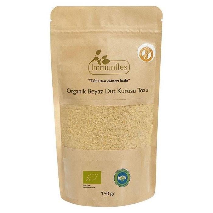 Immunflex Organik Beyaz Dut Unu (Tozu) 150g