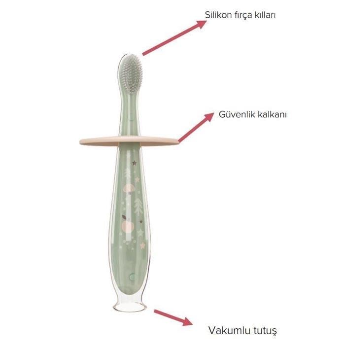 Steriball Güvenli Bebek Diş Fırçası - Silikon