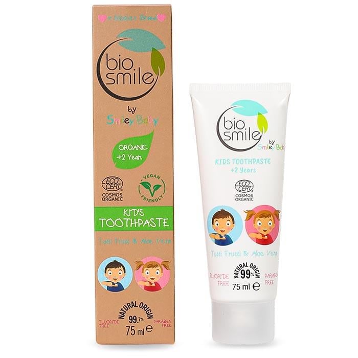 Biosmile Organik Çocuk Diş Macunu 75ml