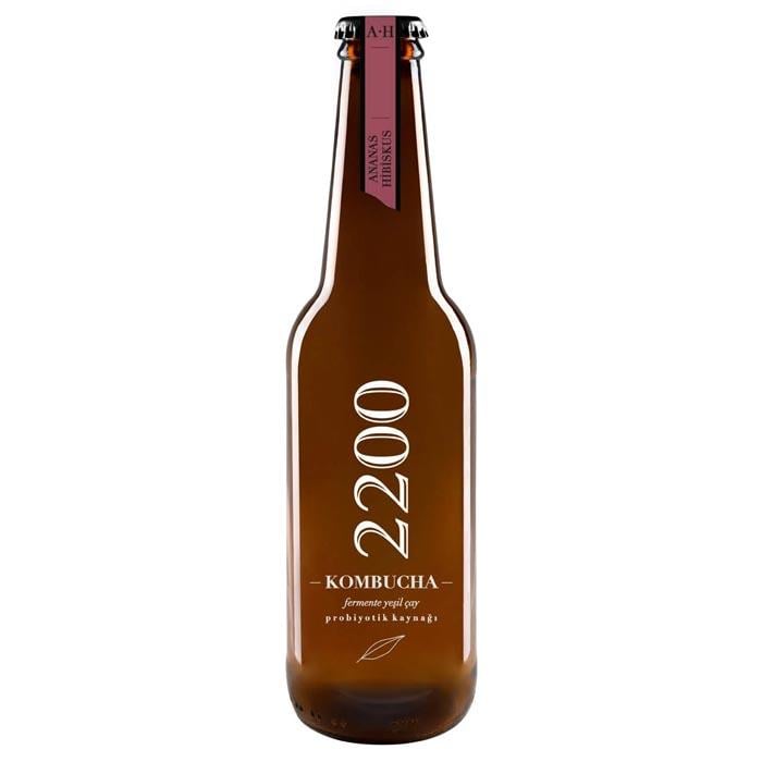 2200 Kombucha Ananas Hibiskus 330ml
