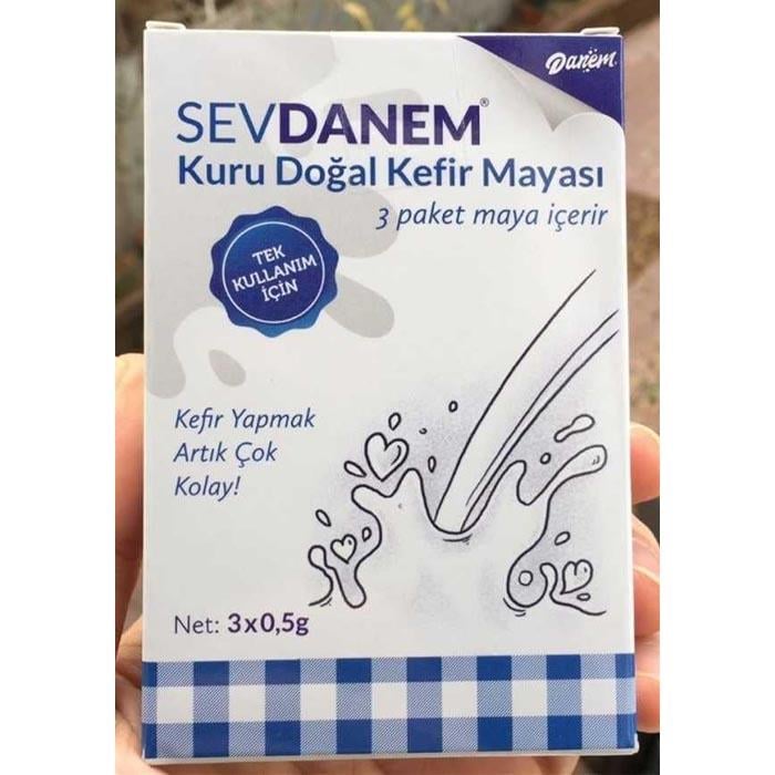 Sevdanem Doğal Kuru Kefir Mayası 3*0,5g