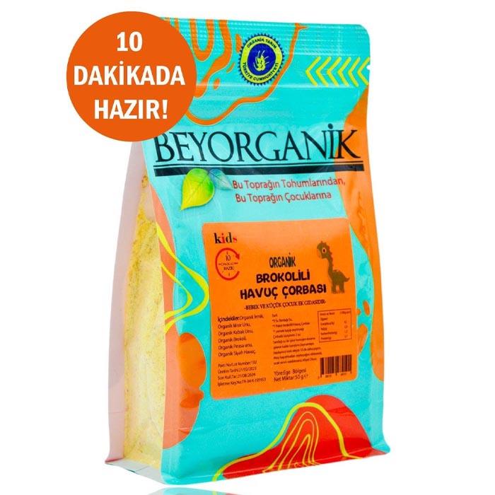 Beyorganik Organik Brokolili Havuç Çorbası 50g