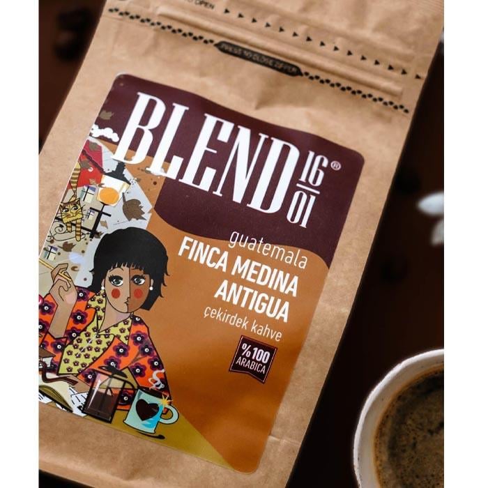 Blend 1601 Guatemala Finca Medina Çekirdek Kahve 250g