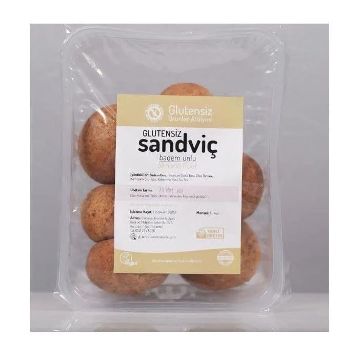 GUA Badem Unlu Ketojenik Sandviç Ekmeği * 2 paket