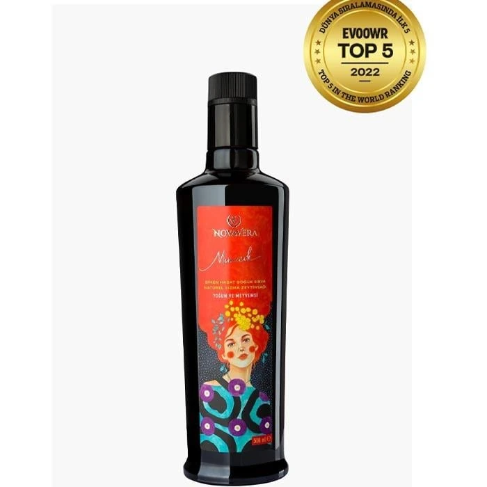 NovaVera Memecik Erken Hasat Natürel Sızma Zeytinyağı 500ml