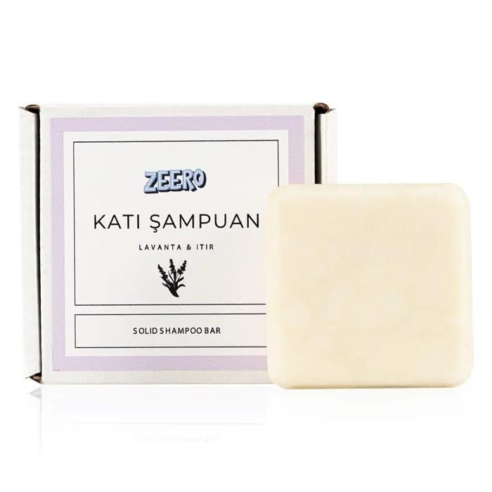 Zeero Katı Şampuan Lavanta - Itır 75g