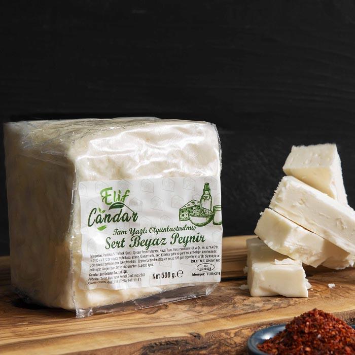 Candar Şirden Mayalı Ezine Tipi Beyaz Peynir (Sert) 490-510g