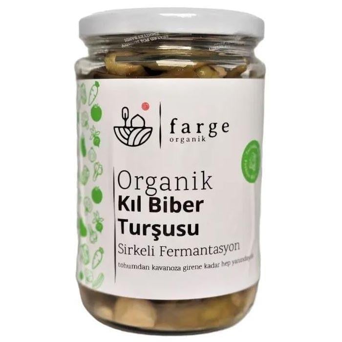 Farge Organik Kıl Biber Turşusu 600g