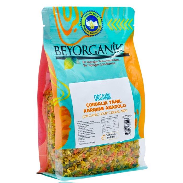Beyorganik Organik Çorbalık Tahıl Karışımı Anadolu 500g