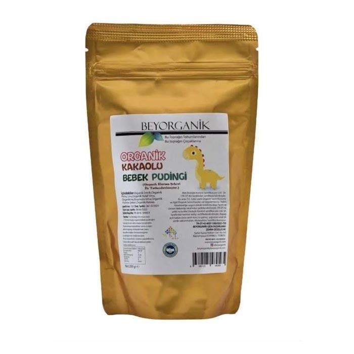 Beyorganik Organik Kakaolu Bebek Pudingi 200g