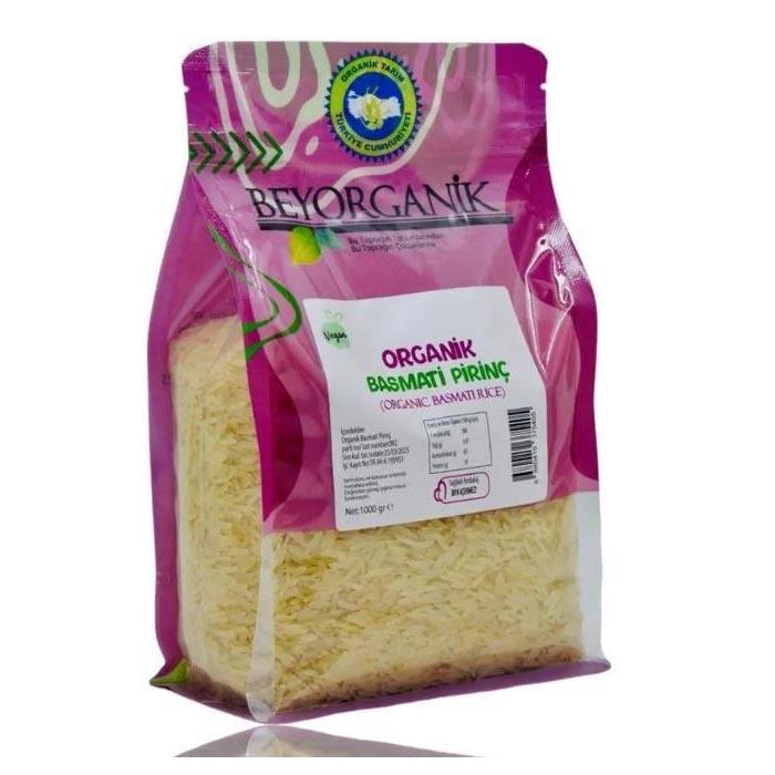 Beyorganik Organik Basmati Pirinç 1 kg