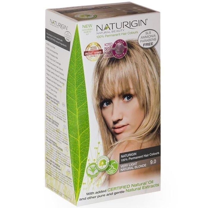 Naturigin Organik İçerikli Saç Boyası 9.0 Çok Yumuşak Doğal Sarı