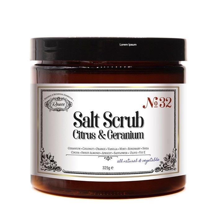Rosece Tuz Scrub - Narenciye Itır 325g