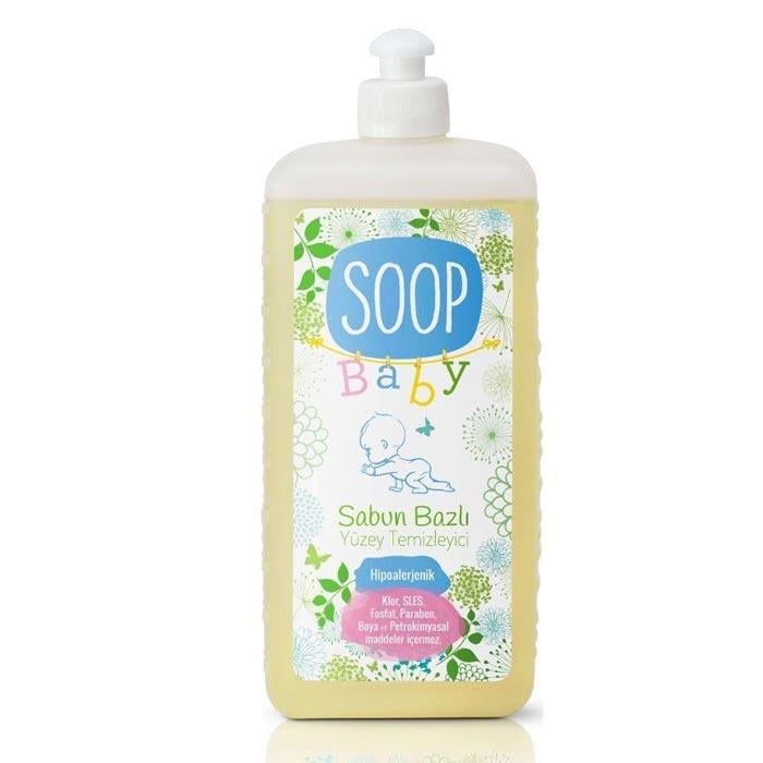 Soop Baby Sabun Bazlı Sıvı Yüzey Temizleyici 1 lt