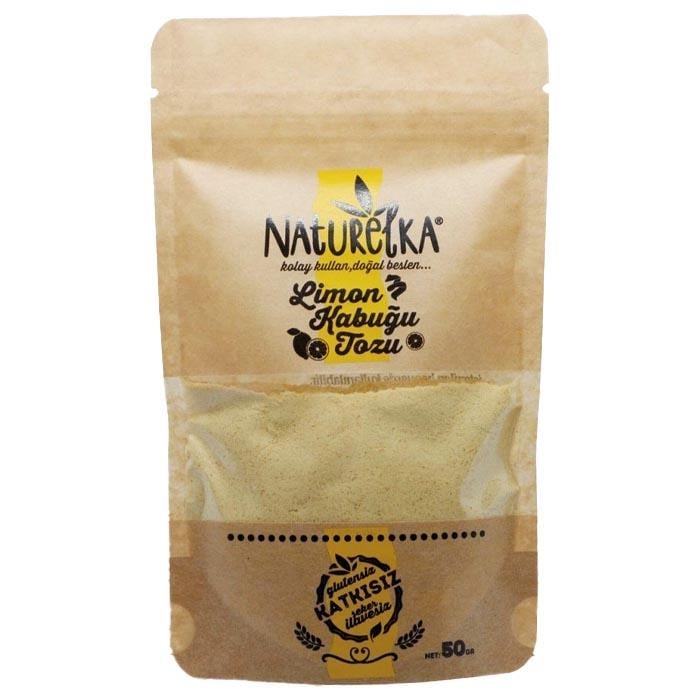 Naturelka Limon Kabuğu Tozu 50g