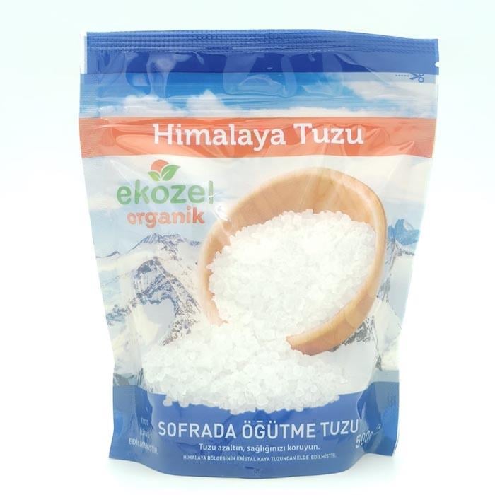 Ekozel Beyaz Himalaya Tuzu Sofrada Öğütme 500g