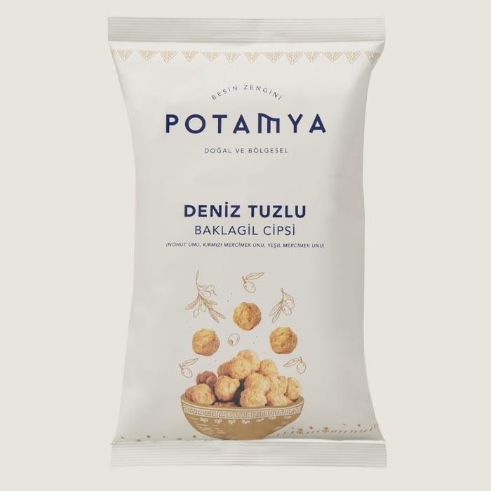 Potamya Deniz Tuzlu Baklagil Cipsi 50g
