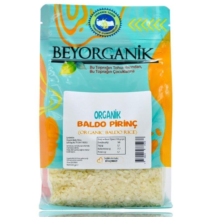 Beyorganik Organik Baldo Pirinç 500g