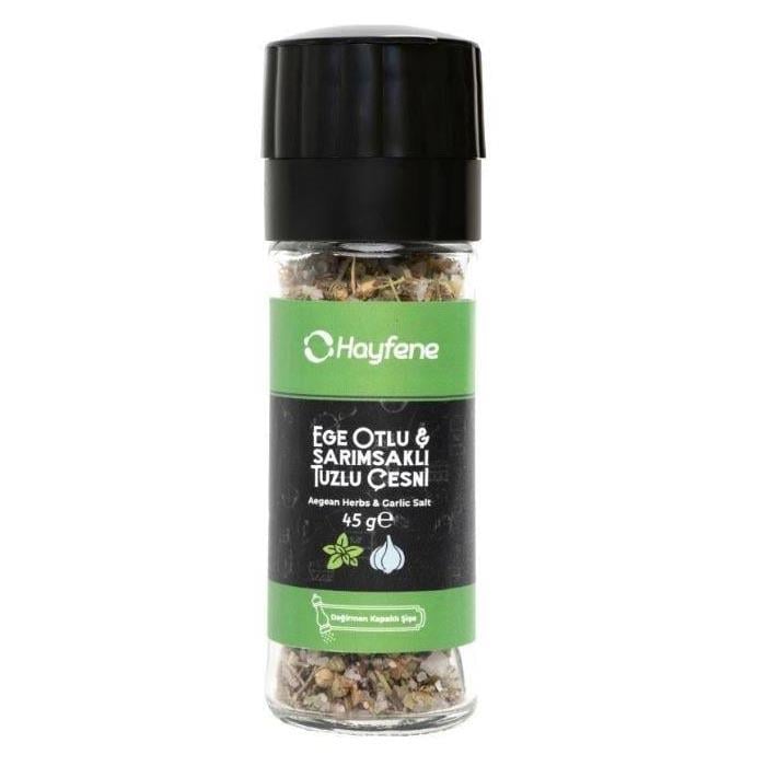 Hayfene Ege Otlu Sarımsaklı Tuzlu Çeşni 45g