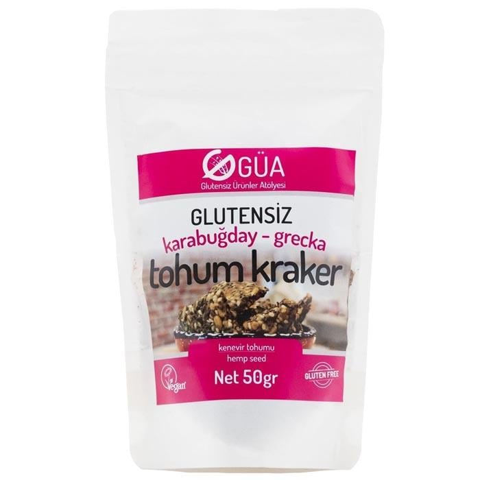 GUA Tohum Kraker - Karabuğdaylı 50g * 6 paket