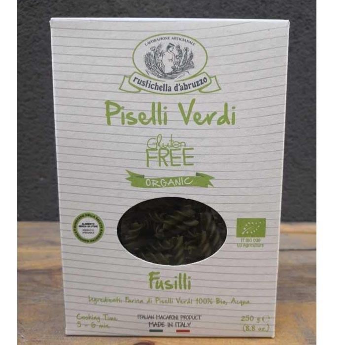 Rustichella d'abruzzo Organik Glutensiz Yeşil Bezelye Makarnası