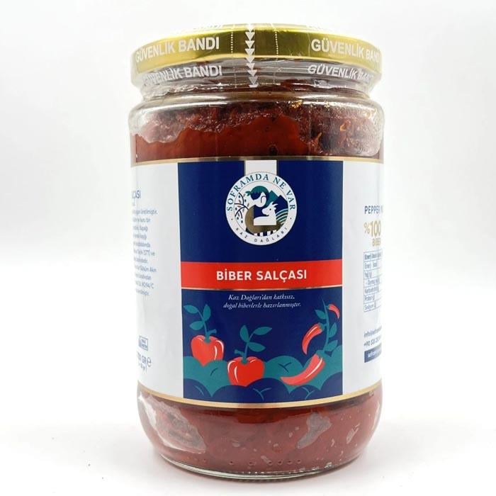 Soframda Ne Var Biber Salçası 700g Güneşte Kurutulmuş