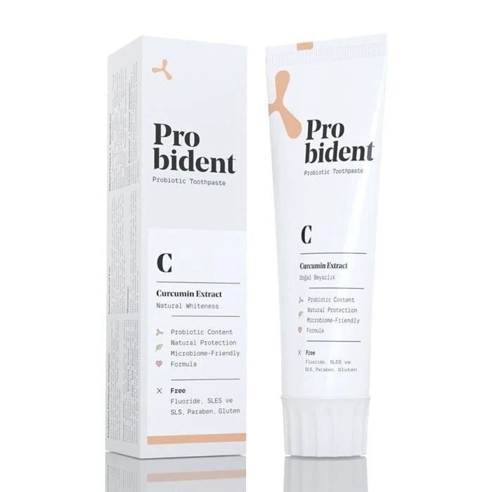 Probident Probiyotikli Diş Macunu Zerdeçal Özütlü 75ml