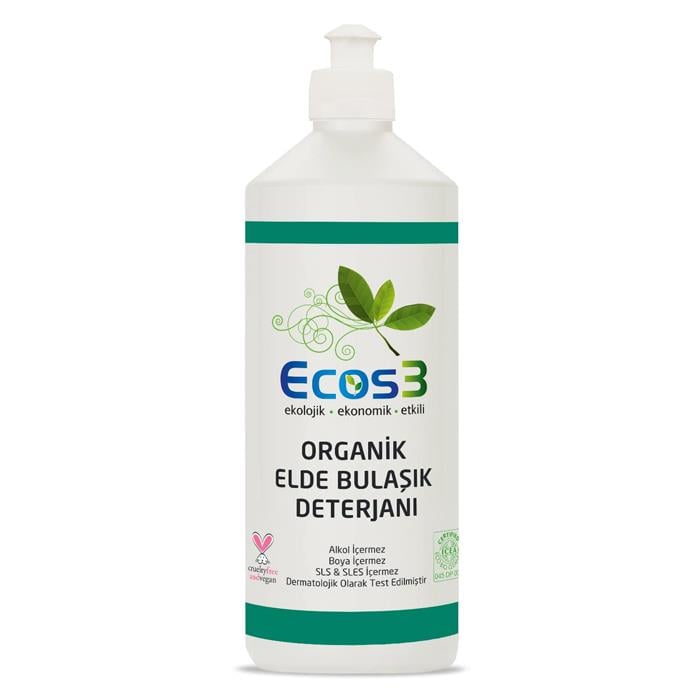 Ecos3 Organik Elde Bulaşık Deterjanı 500ml