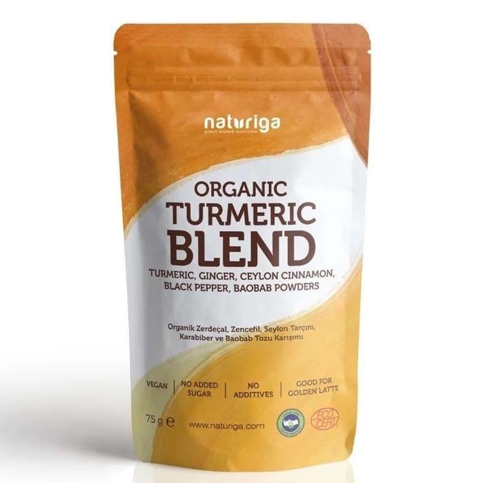Naturiga Organik Turmeric Blend - Zerdeçal Karışım 75g