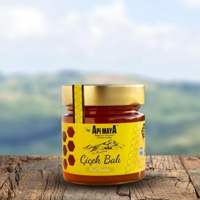 Apimaya Kaz Dağları Ham Çiçek Balı 300g