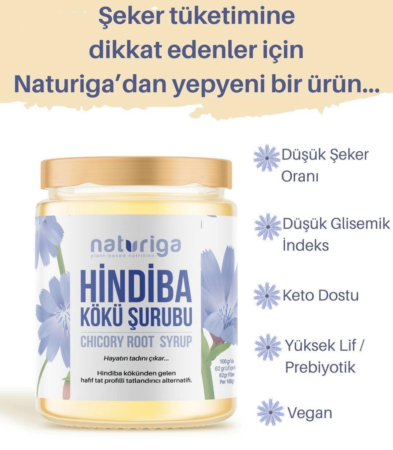 Naturiga Hindiba Kökü Şurubu 200g