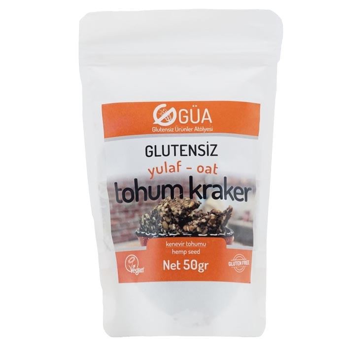 GUA Tohum Kraker - Yulaflı 50g