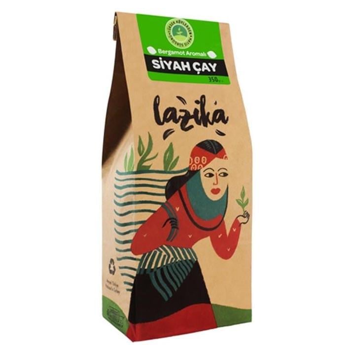 Lazika Siyah Çay Bergamot Aromalı 350g