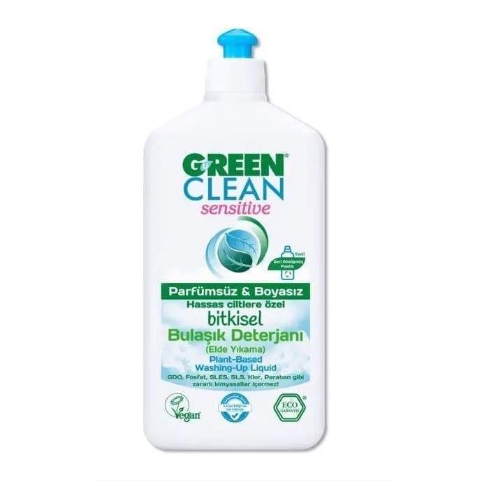 Green Clean Sensitive Bulaşık Deterjanı - Elde YIkama 500ml