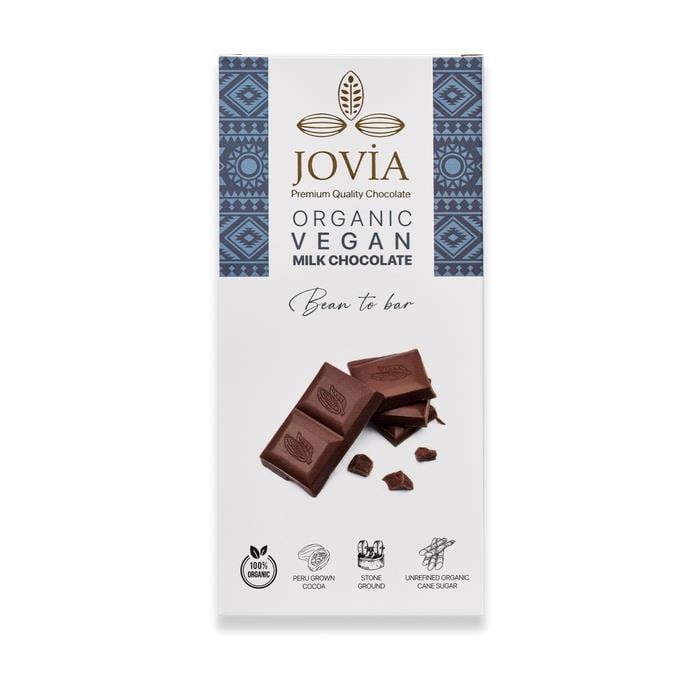 Jovia Organik Vegan Sütlü Çikolata 85g