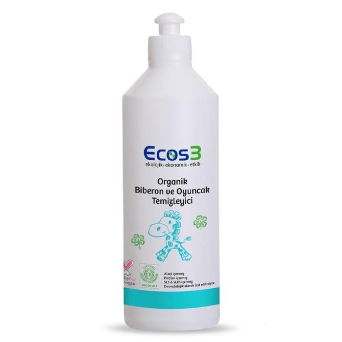 Ecos3 Organik Biberon ve Oyuncak Temizleyici 500ml