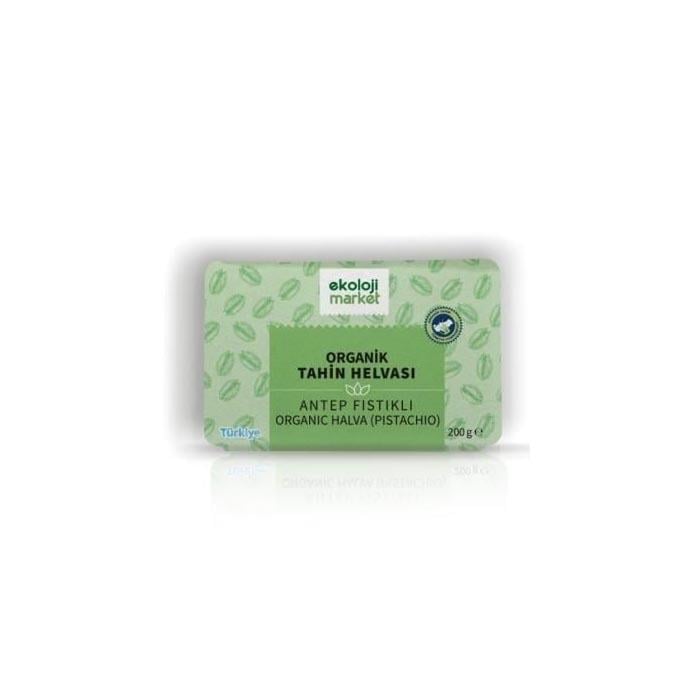 Ekoloji Market Organik Helva Antep Fıstıklı 200g